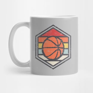 Retro Badge Basketball Mug